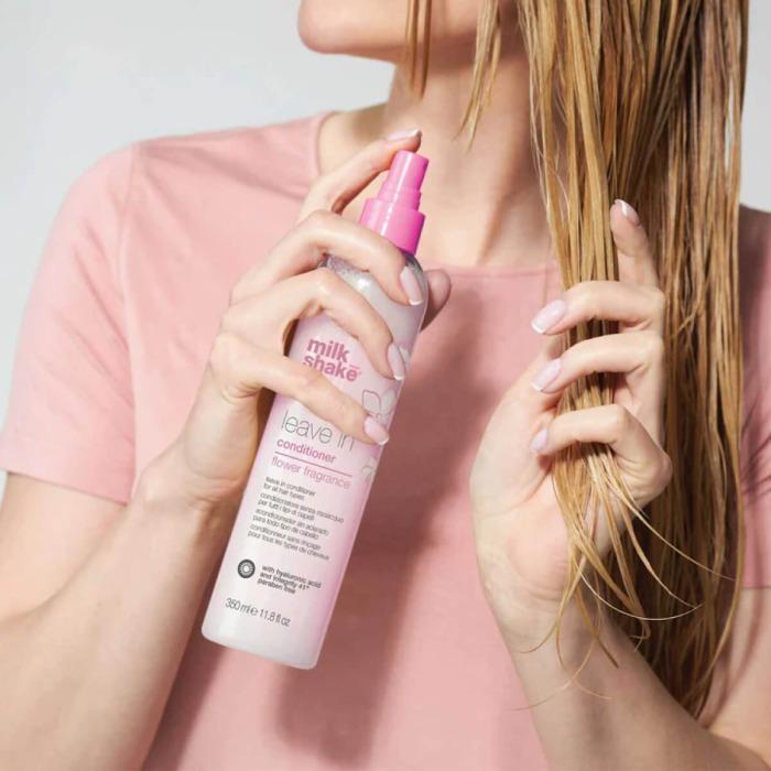 Незмивний зволожувальний кондиціонер для волосся Milk Shake Leave-In Conditioner Flower Fragrance, 350 мл