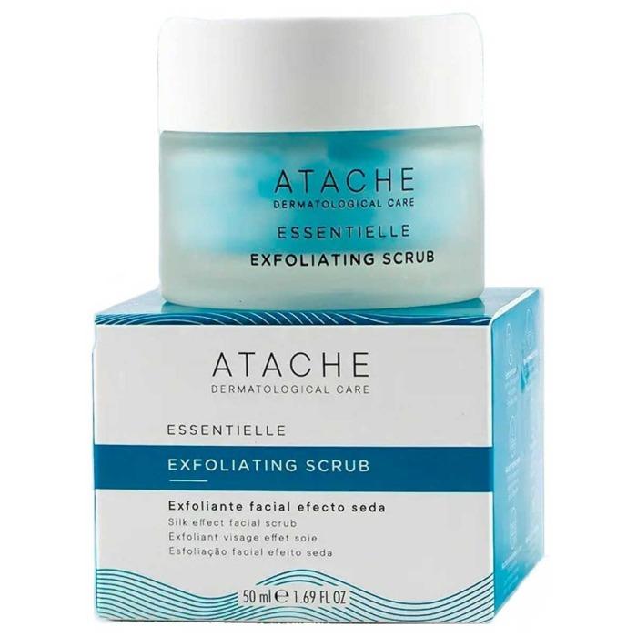 Пілінг-ексфоліант для глибокого очищення шкіри та поліпшення тону обличчя ATACHE Essentielle Exfoliating Scrub, 50 мл