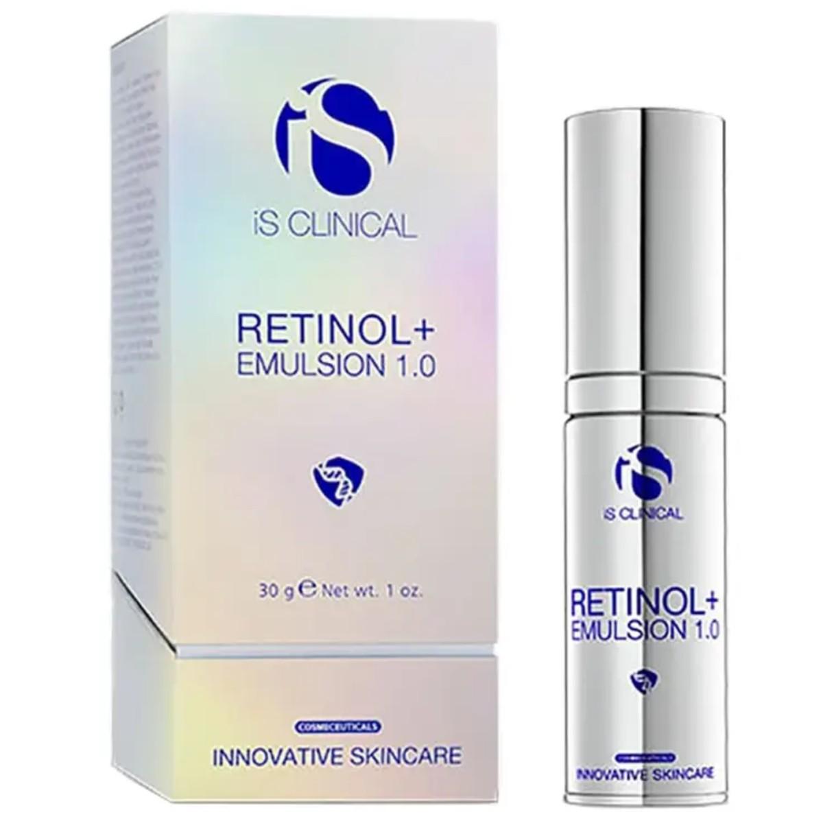 Відновлювальна емульсія з ретинолом 1% iS CLINICAL Retinol + Emulsion 1.0, 30 г