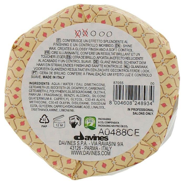 Віск для волосся Davines More Inside Shine Wax, 75 мл