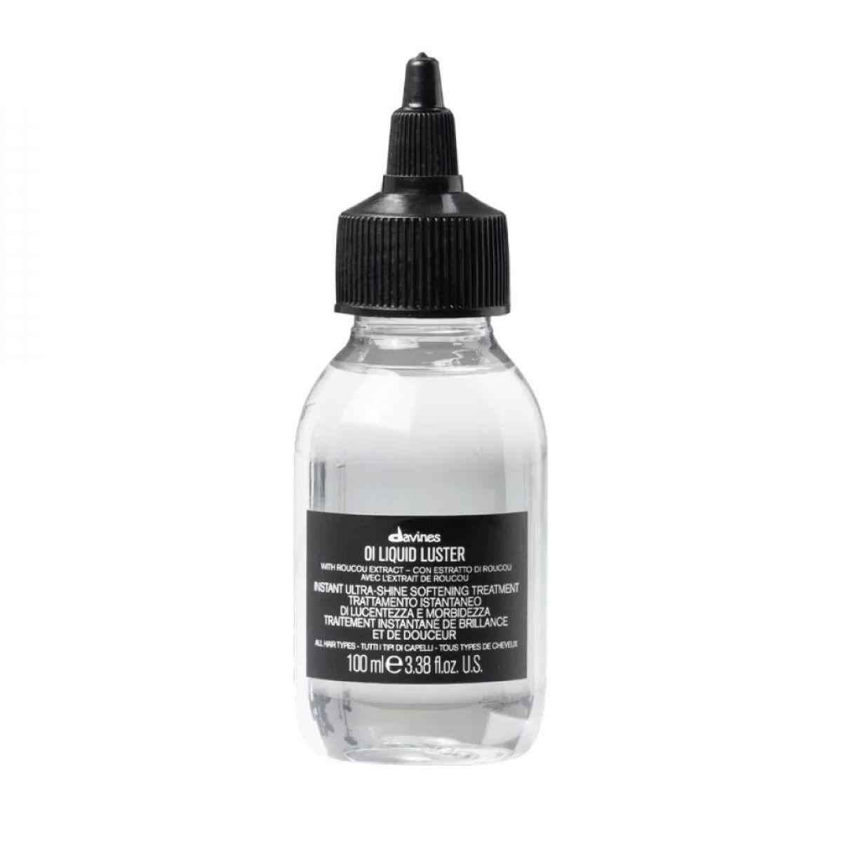 Миттєвий засіб для ультраблиску та пом'якшення волосся Davines OI Liquid Luster, 300 мл