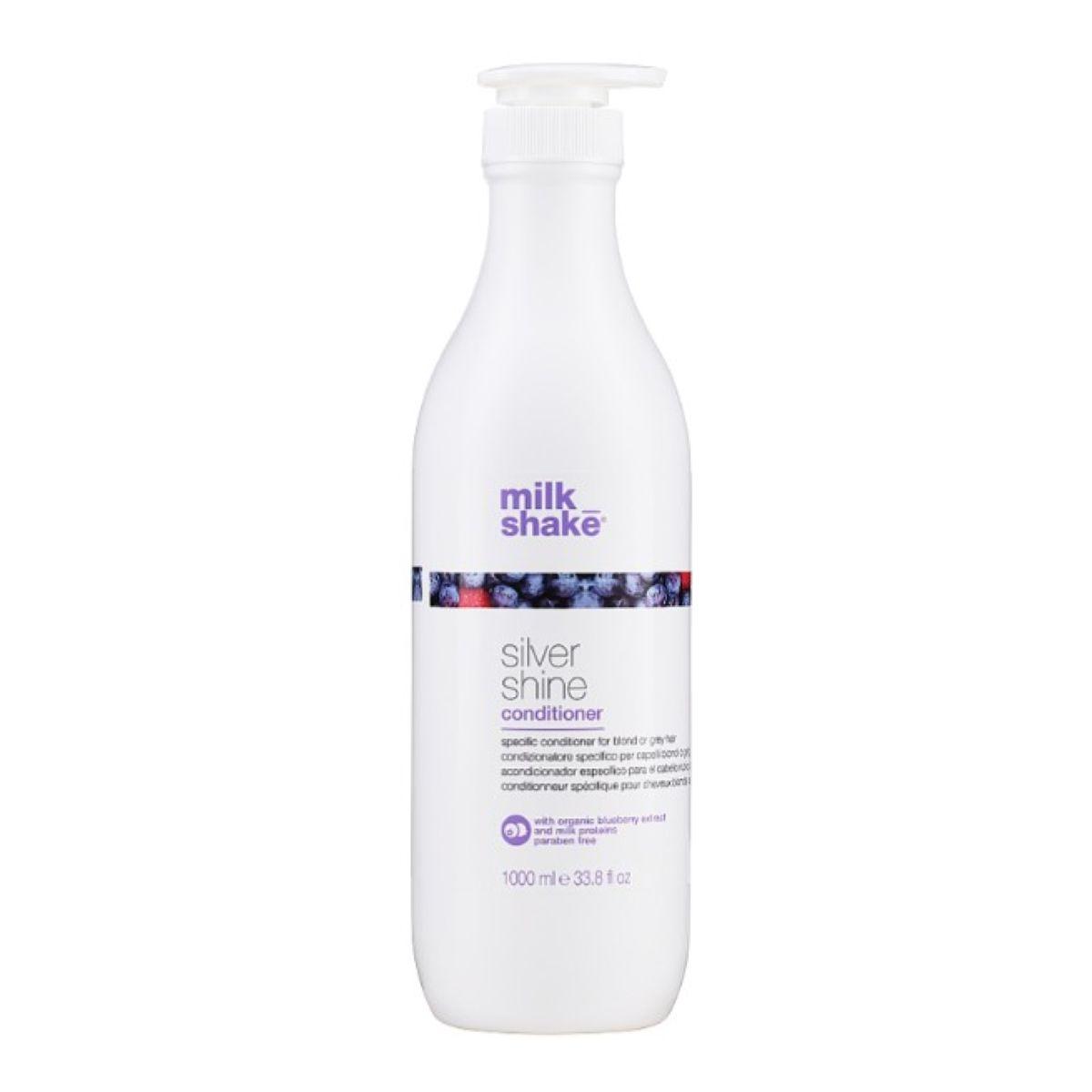 Кондиціонер для світлого та сивого волосся Milk Shake Silver Shine Conditioner, 250 мл