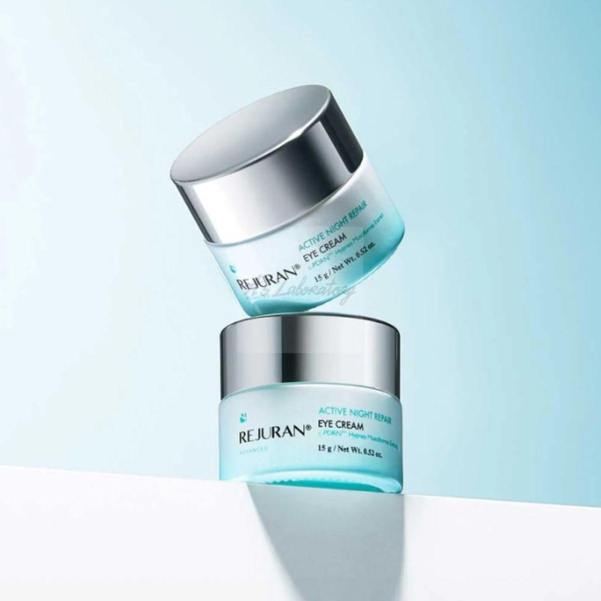 Вдосконалений крем з вітаміном C для відновлення шкіри навколо очей Rejuran Advanced Active Night Repair Eye Cream, 15 г