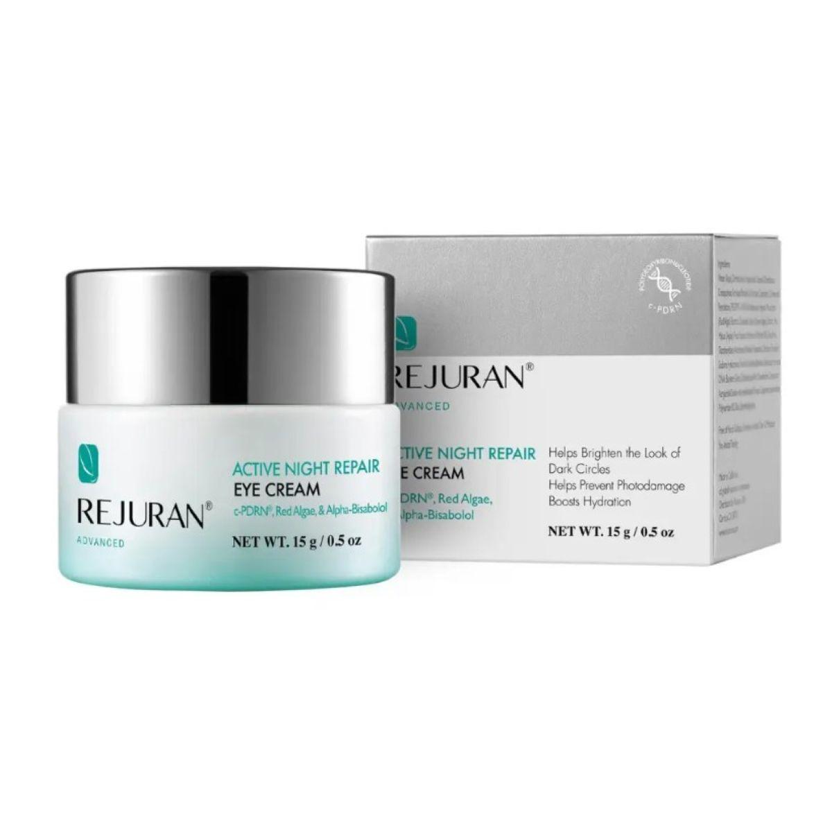 Вдосконалений крем з вітаміном C для відновлення шкіри навколо очей Rejuran Advanced Active Night Repair Eye Cream, 15 г