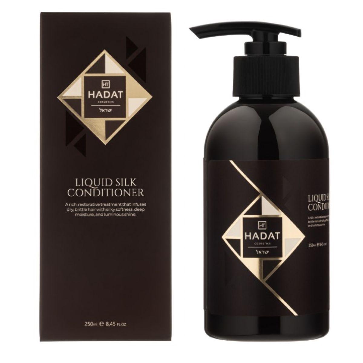 Відновлювальний кондиціонер для волосся «рідкий шовк» Hadat Cosmetics Liquid Silk Conditioner, 250 мл