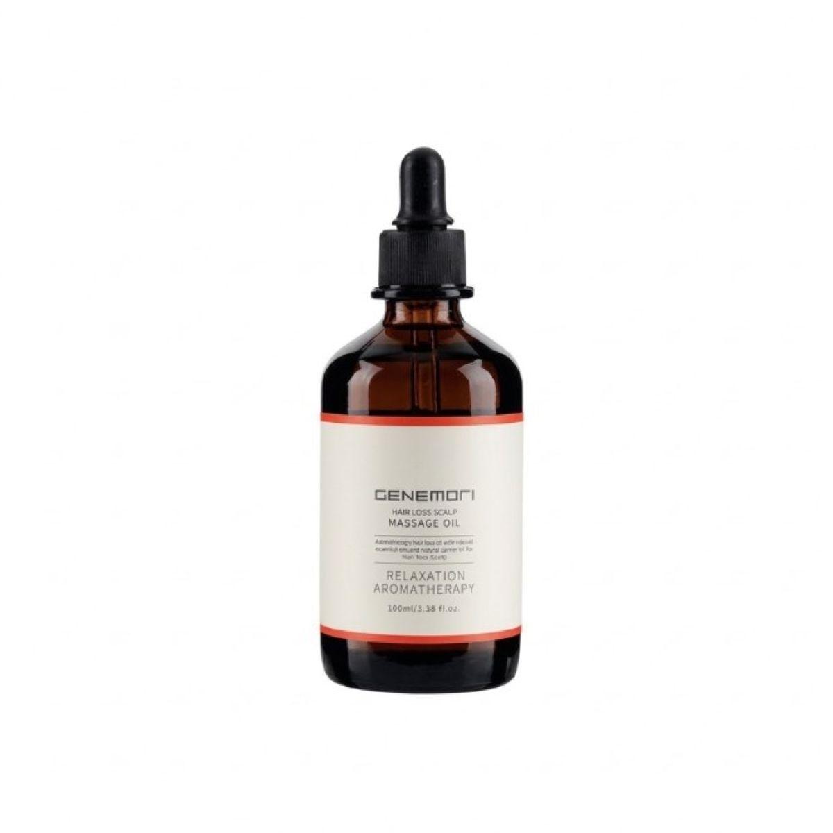 GENEMORI Hair Loss Scalp Massage Oil - Релаксаційна ароматерапевтична масажна олія для шкіри голови, схильної до випадіння волосся, 100 мл