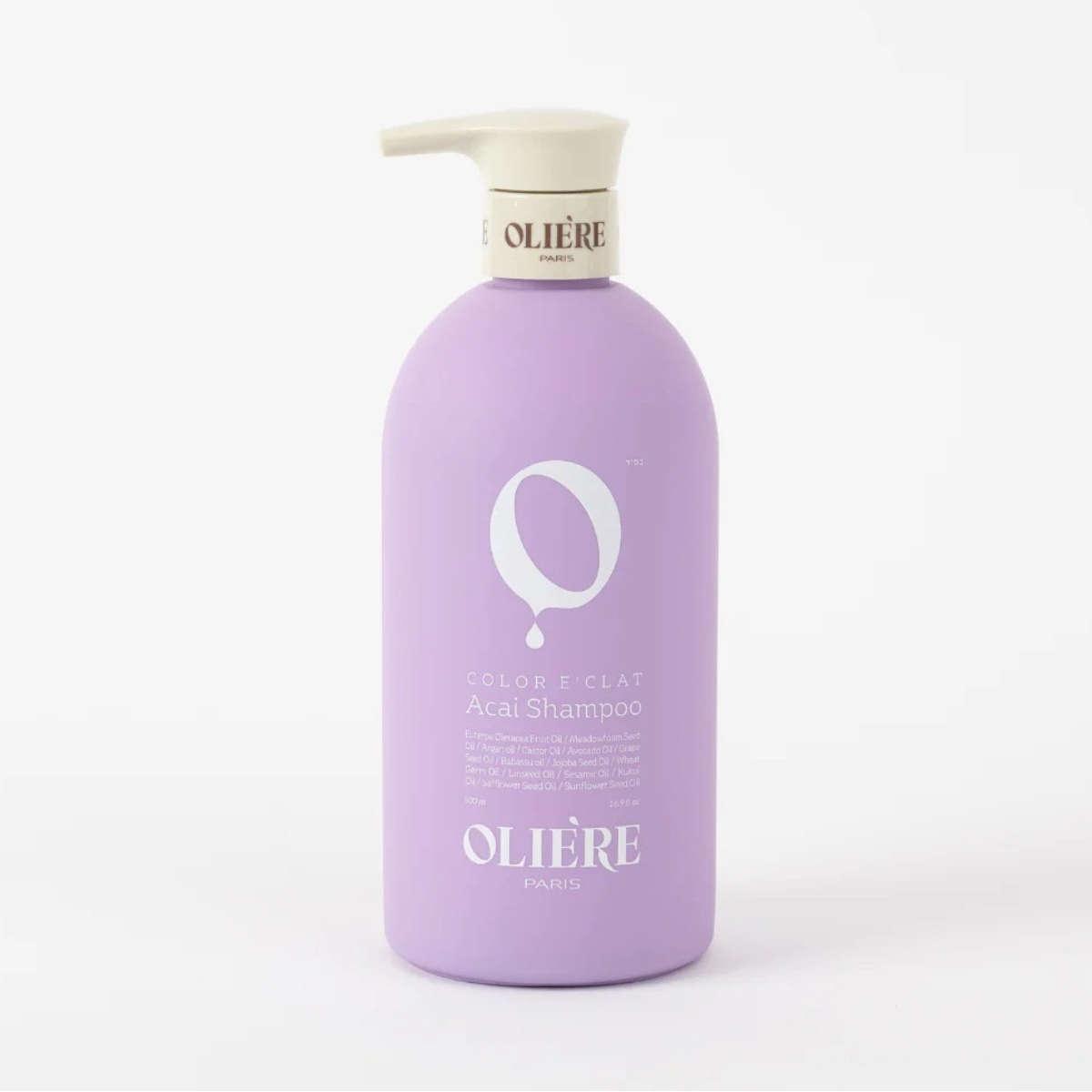 Шампунь для усунення жовтих та помаранчевих відтінків Color OLIE'RE PARIS E'Clat Acai, 500 мл
