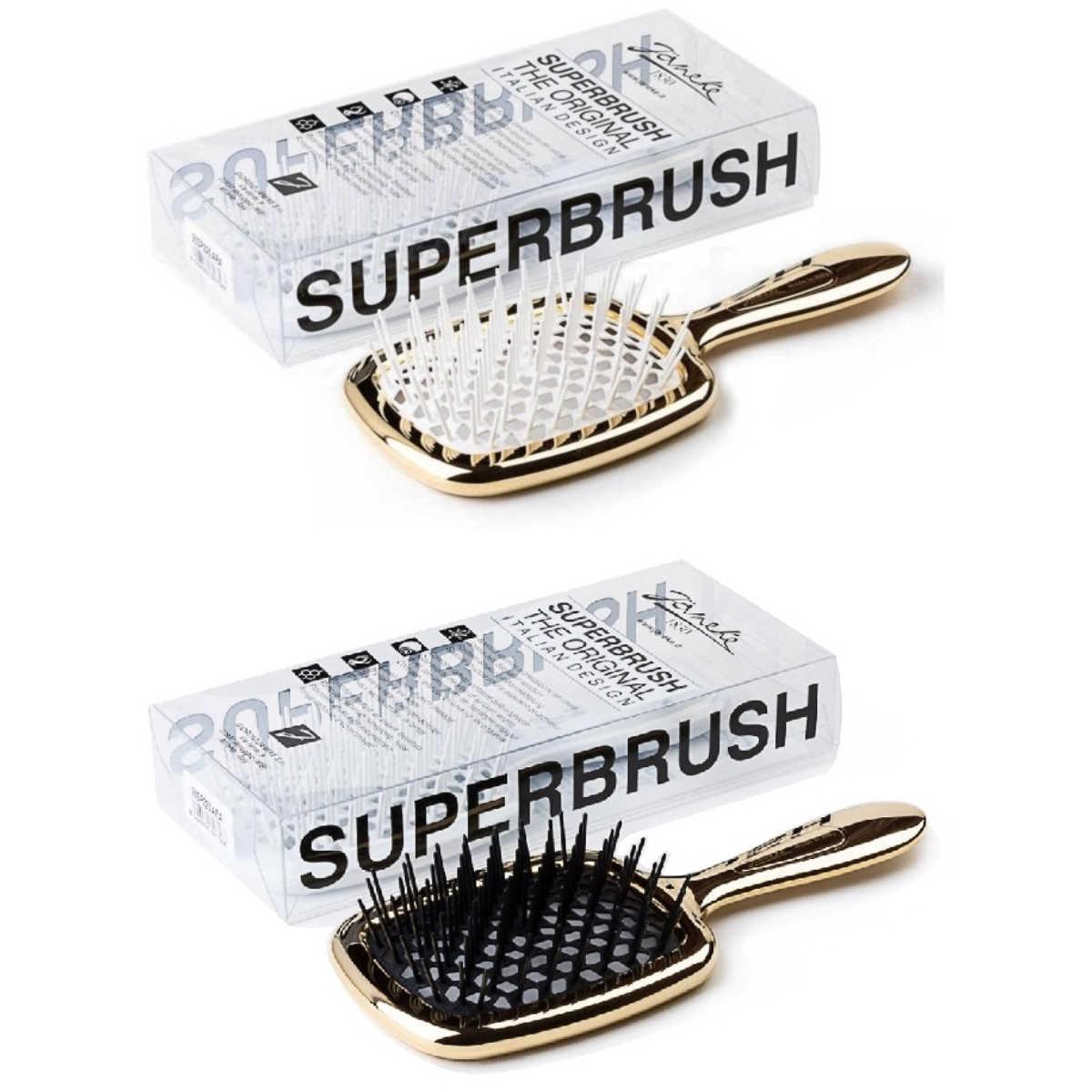 Щітка для волосся Janeke Superbrush Gold (відтінки уточнювати у менеджера)