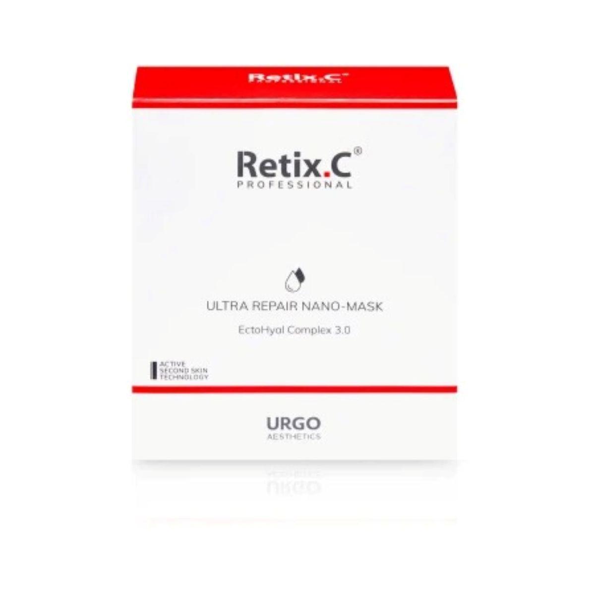 Ультрарегенерувальна нано-маска для постпроцедурного догляду Retix.C Ultra Repair Nano-Mask, 8 шт