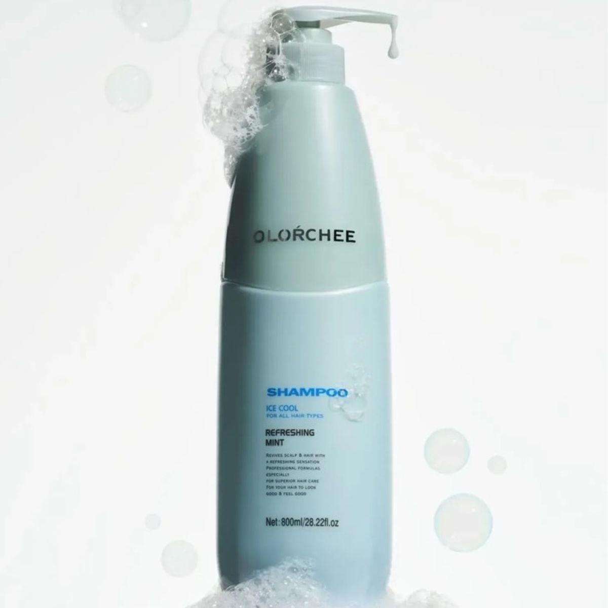 Освіжаючий шампунь для волосся Olorchee Ice Cool Shampoo, 300 мл