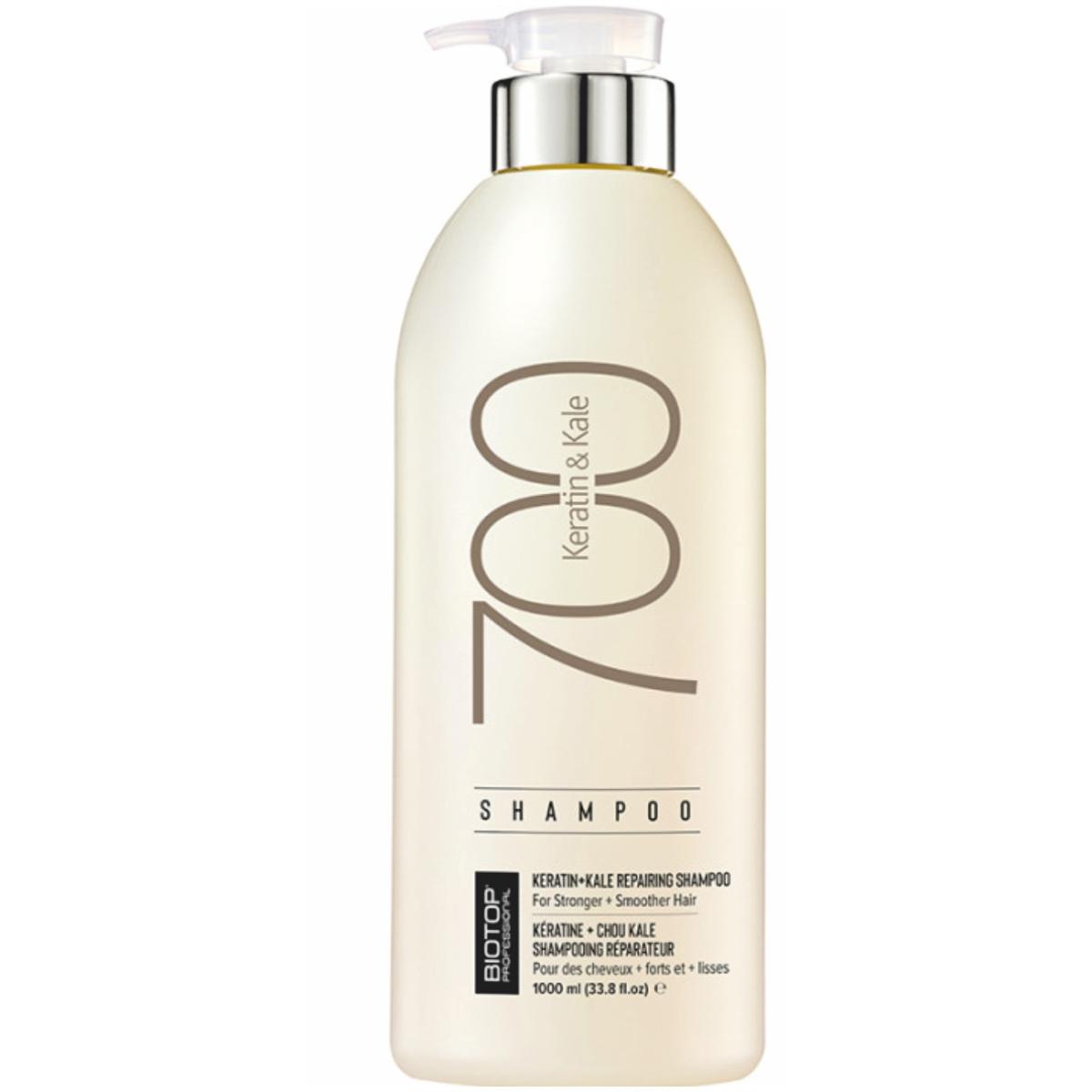 BIOTOP 700 Шампунь для волосся Keratin + Kale, 250 мл