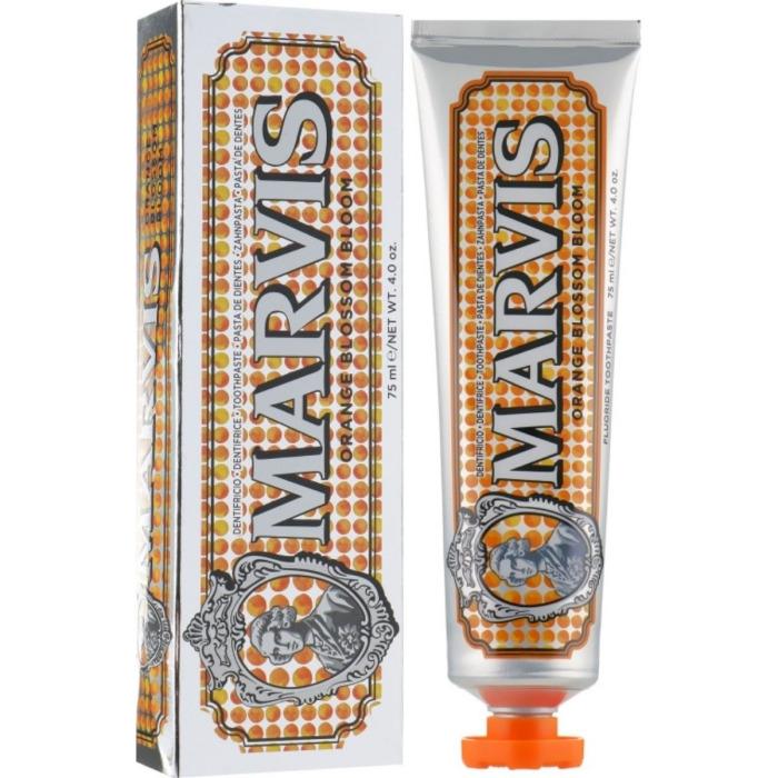 Зубна паста «Апельсинова квітка» Marvis Orange Blossom Bloom Mint Toothpaste, 75 мл