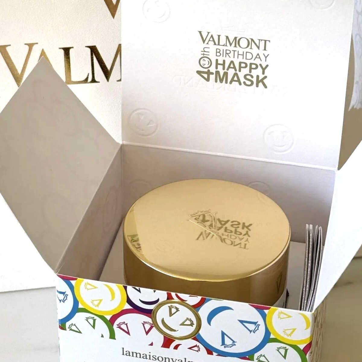 Преміум клітинна антистрес крем-маска для шкіри обличчя Лімітована колекція «40 років масці» Valmont Prime Renewing Pack 40 Year Edition, 75 мл