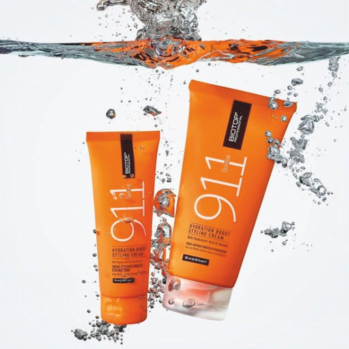 BIOTOP 911 Крем зволожувальний для волосся Hydration Boost, 180 мл