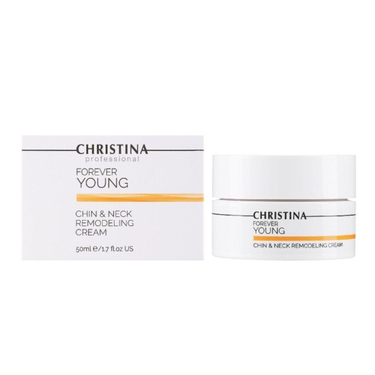 Ремоделювальний крем для контуру шиї та підборіддя Christina Forever Young Chin & Neck Remodeling Cream, 50 мл