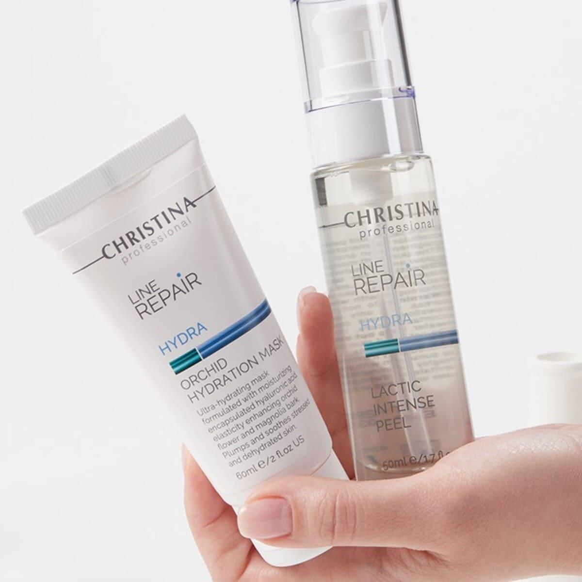Інтенсивний гель-пілінг для обличчя з молочною кислотою Christina Line Repair Hydra Lactic Intense Peel, 50 мл