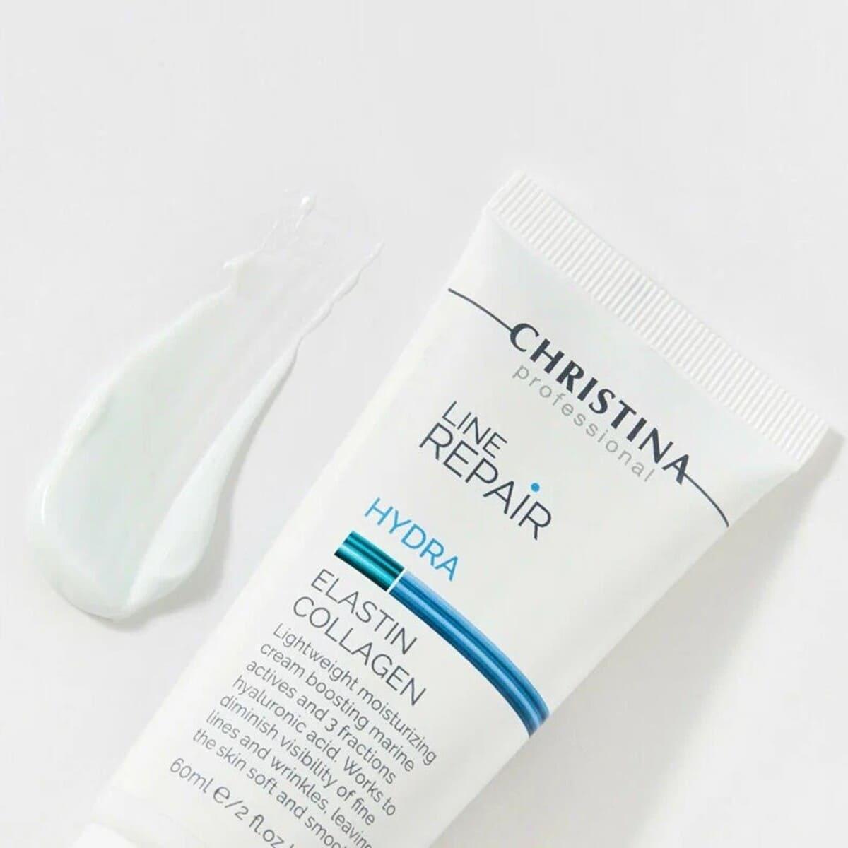 Зволожувальний крем для обличчя «Еластин і Колаген» Christina Line Repair Hydra Elastin Collagen, 60 мл