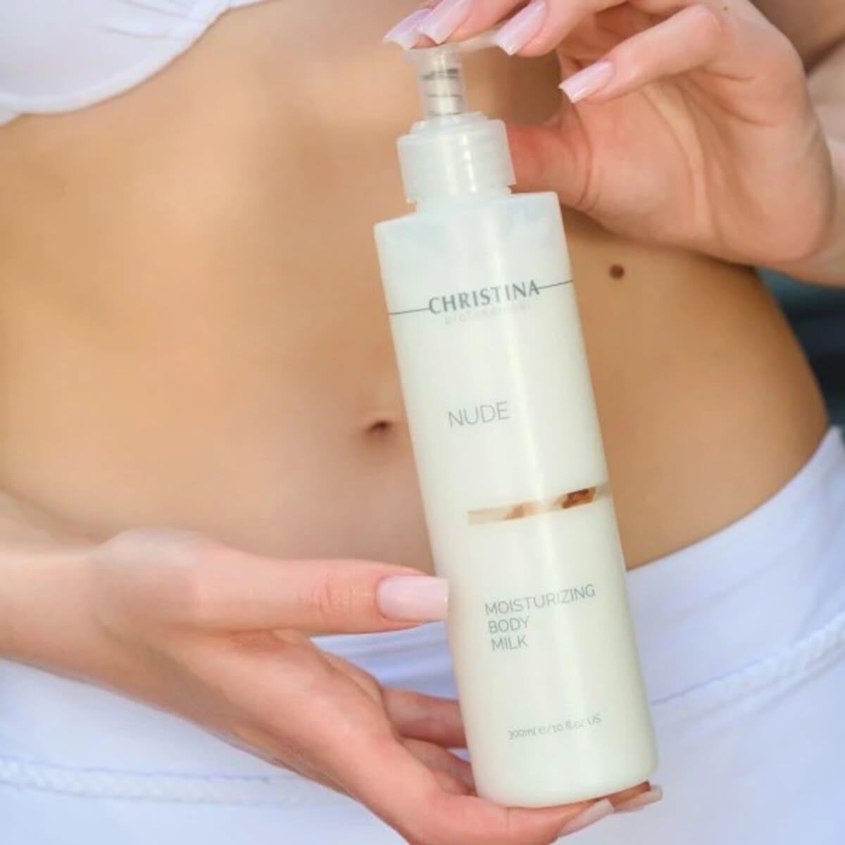 Зволожувальне молочко для тіла Christina Nude Moisturizing Body Milk, 300 мл