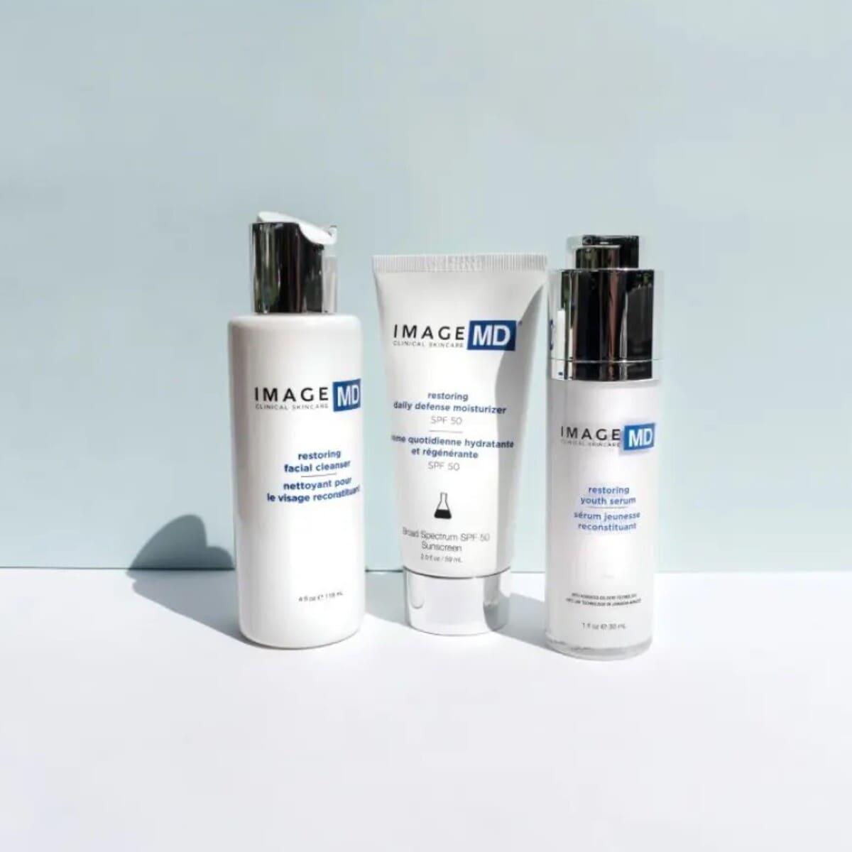 Очищувальний гель з АНА / ВНА кислотами Image Skincare MD Restoring Facial Cleanser, 118 мл