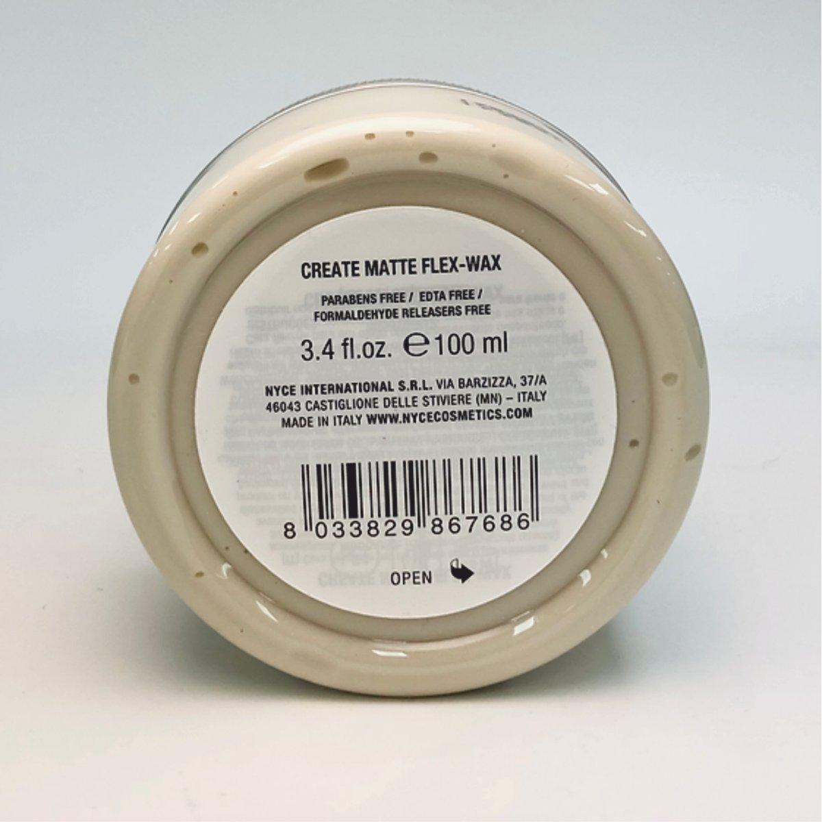 Матовий віск для укладки волосся NYCE Luxury Tools Create Matte Flex-Wax, 100 мл