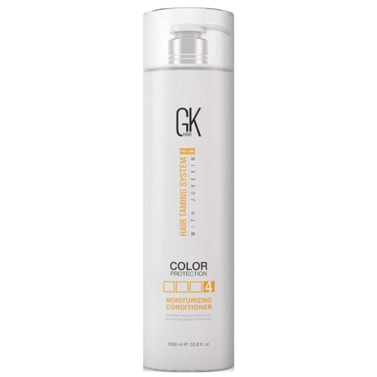 Зволожувальний кондиціонер-фіксатор кольору для фарбованого волосся GKhair Color Protection Moisturizing Conditioner, 100 мл Зволожувальний кондиціонер-фіксатор кольору для фарбованого волосся GKhair Color Protection Moisturizing Conditioner, 100 мл