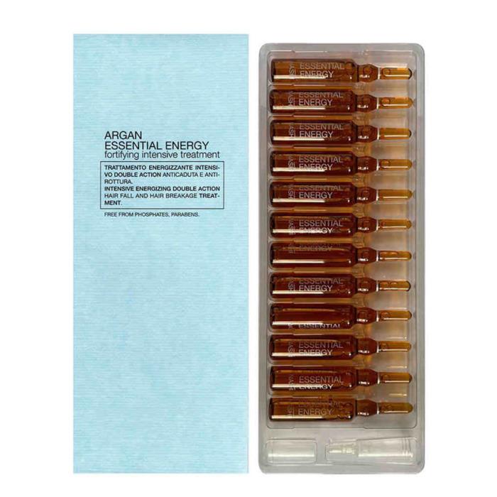 Інтенсивно зміцнювальні ампули проти випадіння волосся Nashi Argan Essential Energy Fortifying Intensive Treatment, 12 х 6 мл Інтенсивно зміцнювальні ампули проти випадіння волосся Nashi Argan Essential Energy Fortifying Intensive Treatment, 12 х 6 мл