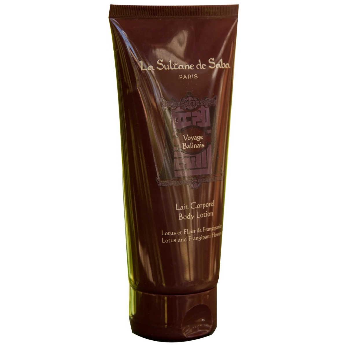 Молочко для тіла «Лотос і франжипані» La Sultane de Saba Voyage Balinais Body Lotion Lotus and Frangipani Flower, 200 мл Молочко для тіла «Лотос і франжипані» La Sultane de Saba Voyage Balinais Body Lotion Lotus and Frangipani Flower, 200 мл