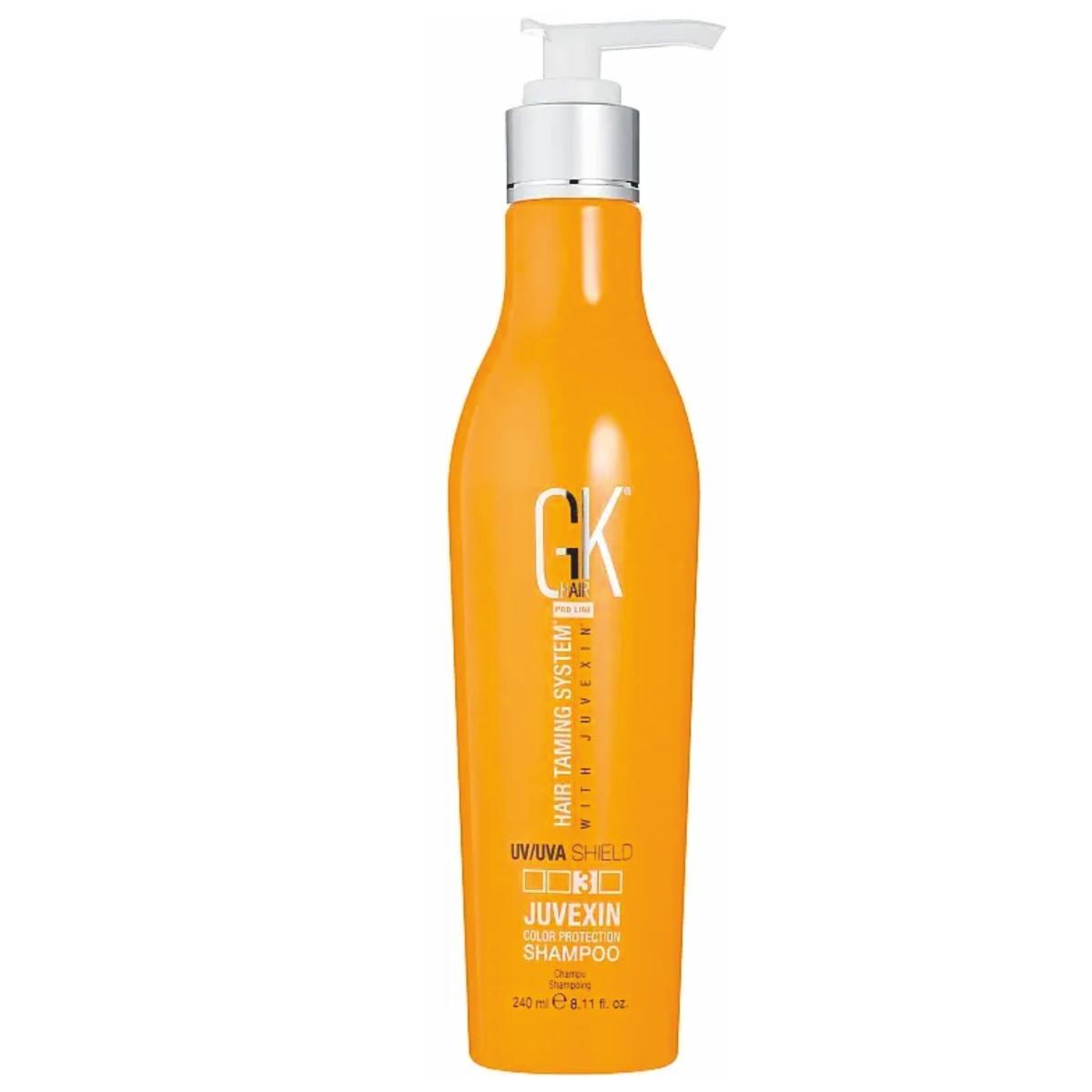 Шампунь для фарбованого волосся з захистом від сонця GKhair UV/UVA Shield Color Protection Shampoo, 240 мл Шампунь для фарбованого волосся з захистом від сонця GKhair UV/UVA Shield Color Protection Shampoo, 240 мл